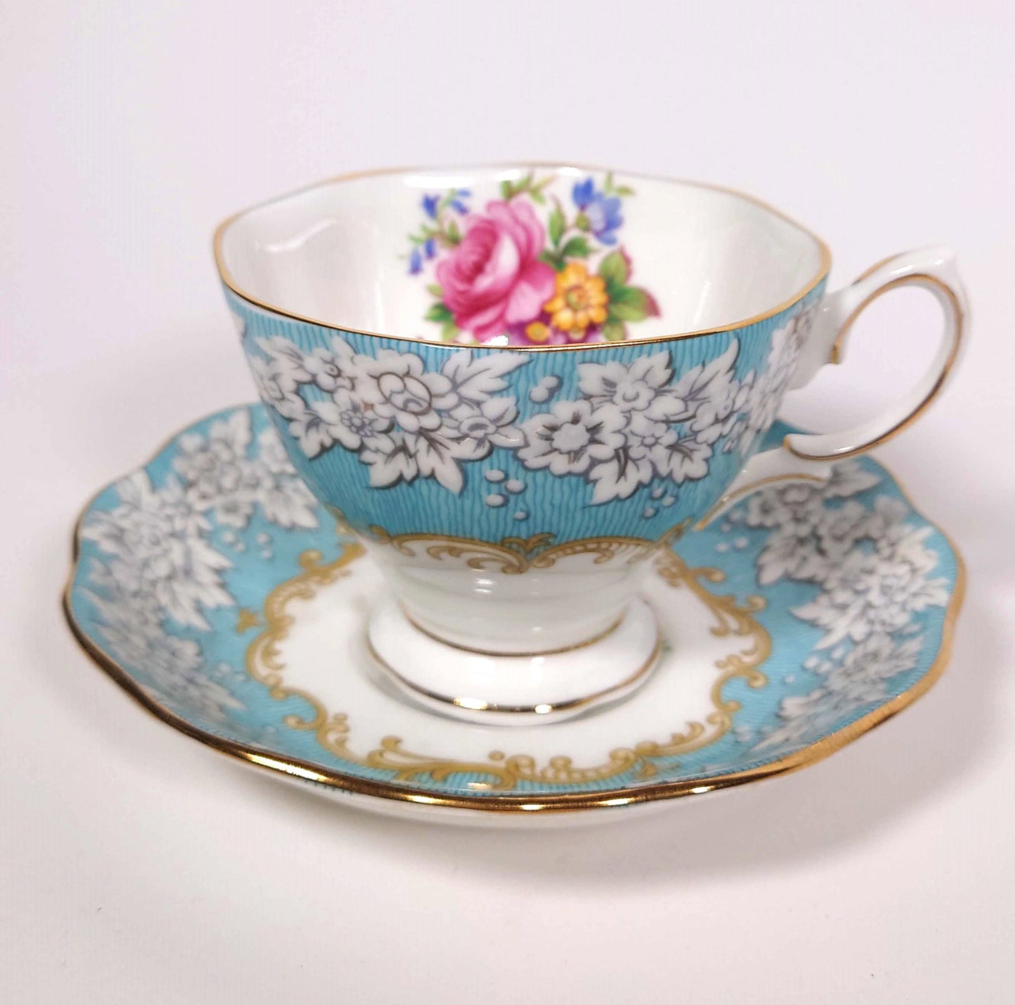 ROYALALBERT Enchanmentblue カップ&ソーサー