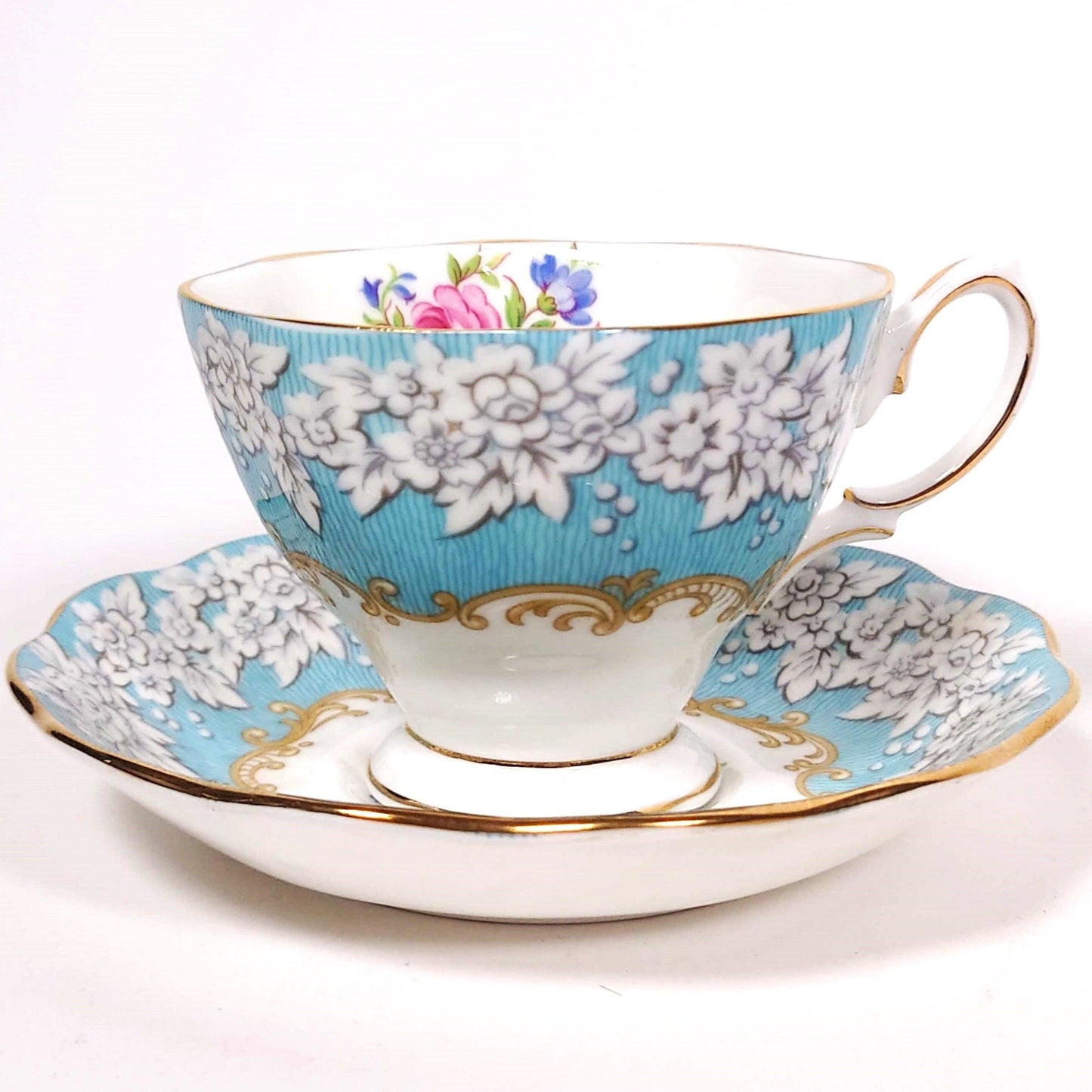 ROYALALBERT Enchanmentblue カップ&ソーサー