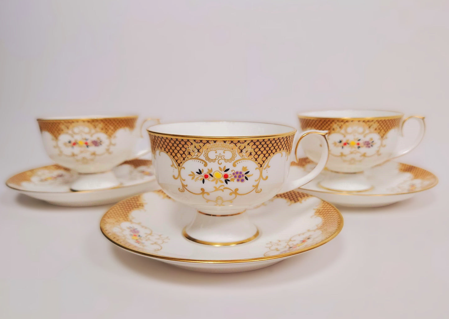 NORITAKE カップ＆ソーサー 6客セット 【1点限り】