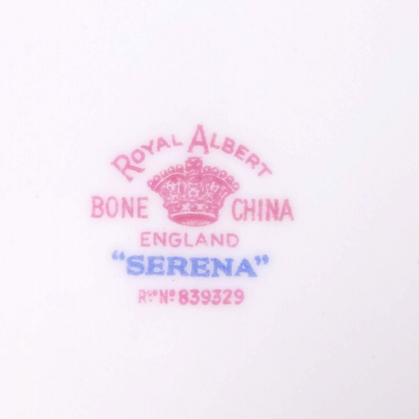 ROYALALBERT Serena BBプレート