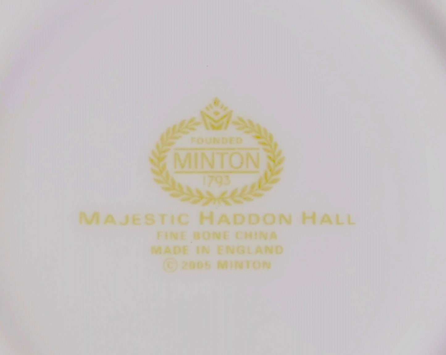 MINTON MAJOSTAKE HADDONHALL カップ＆ソーサー 2客セット 【1点限り】