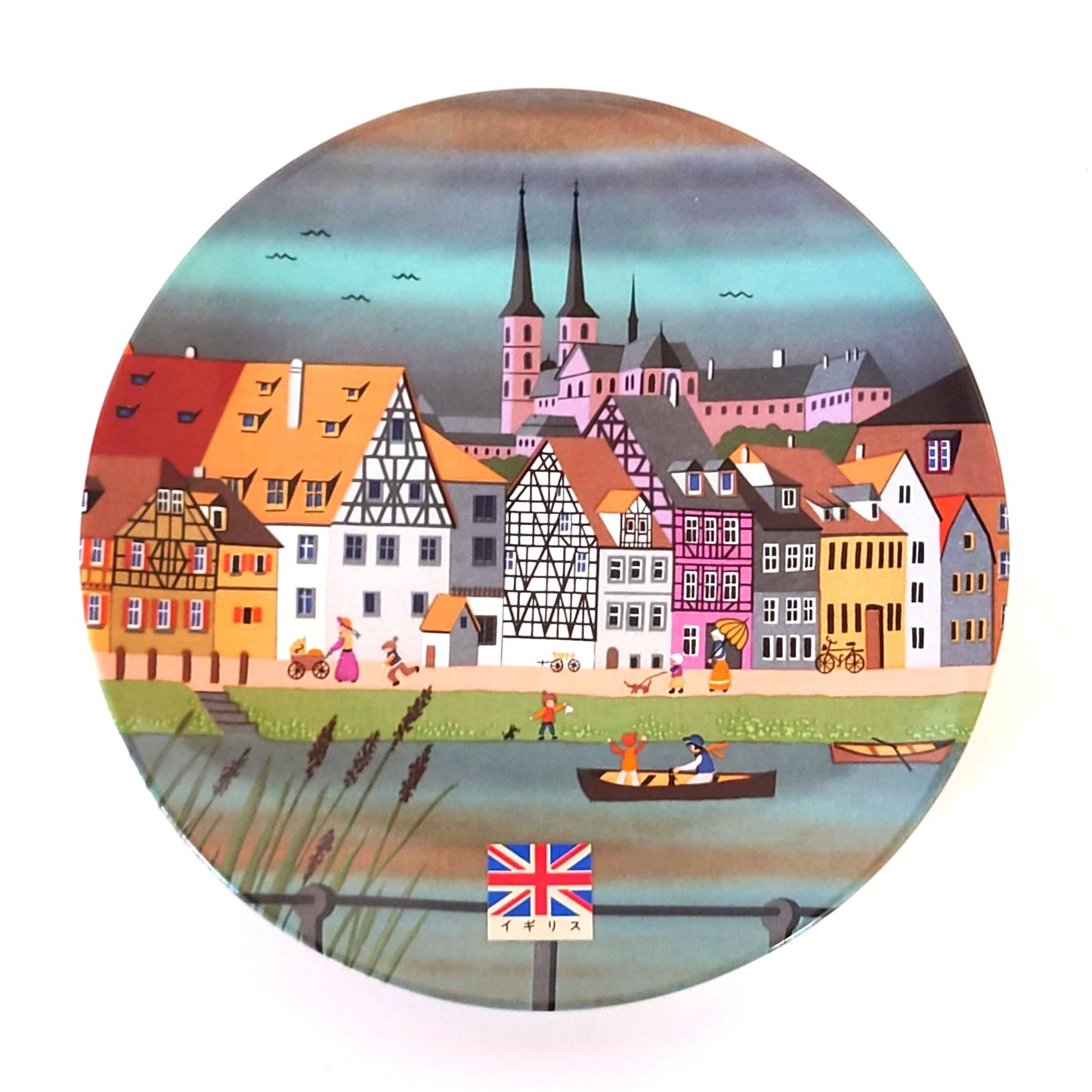 PoolePottery EuropeanTowns BAMBERG飾皿