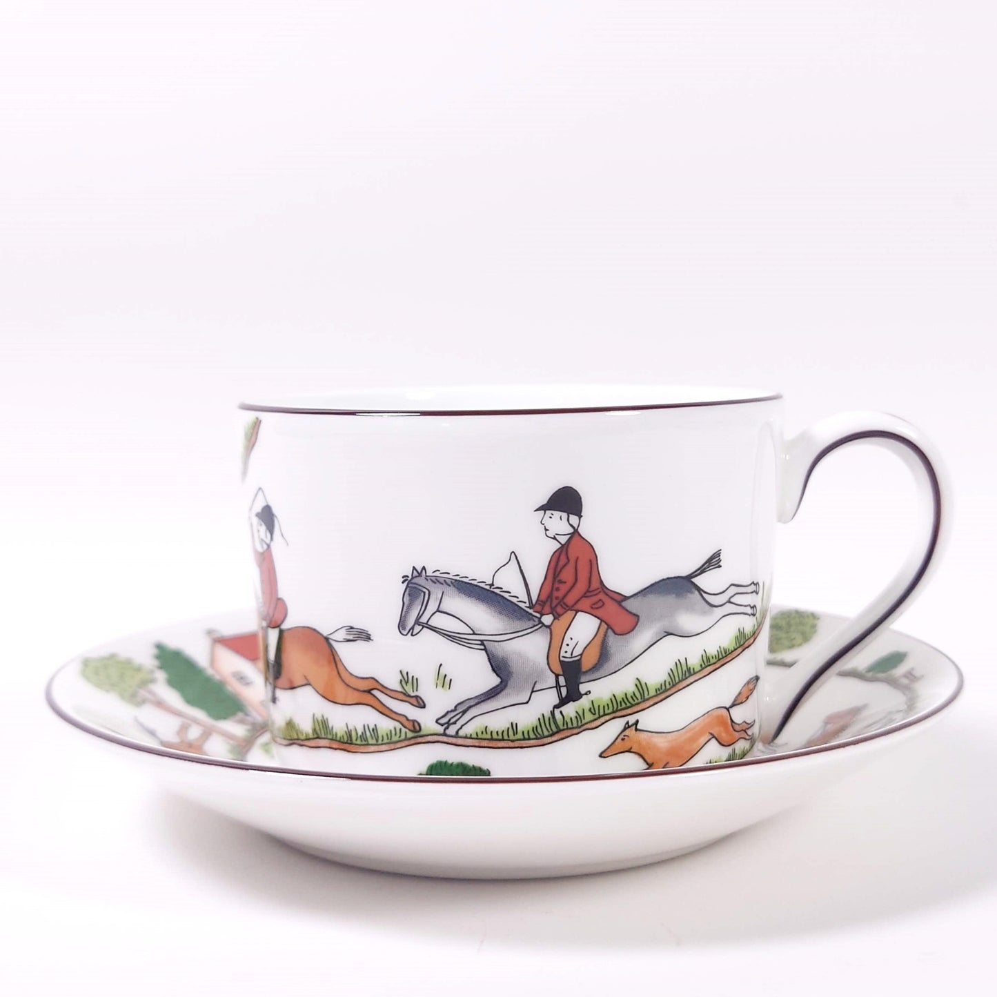 WEDGWOOD HUNTINGSCENE カップ＆ソーサー