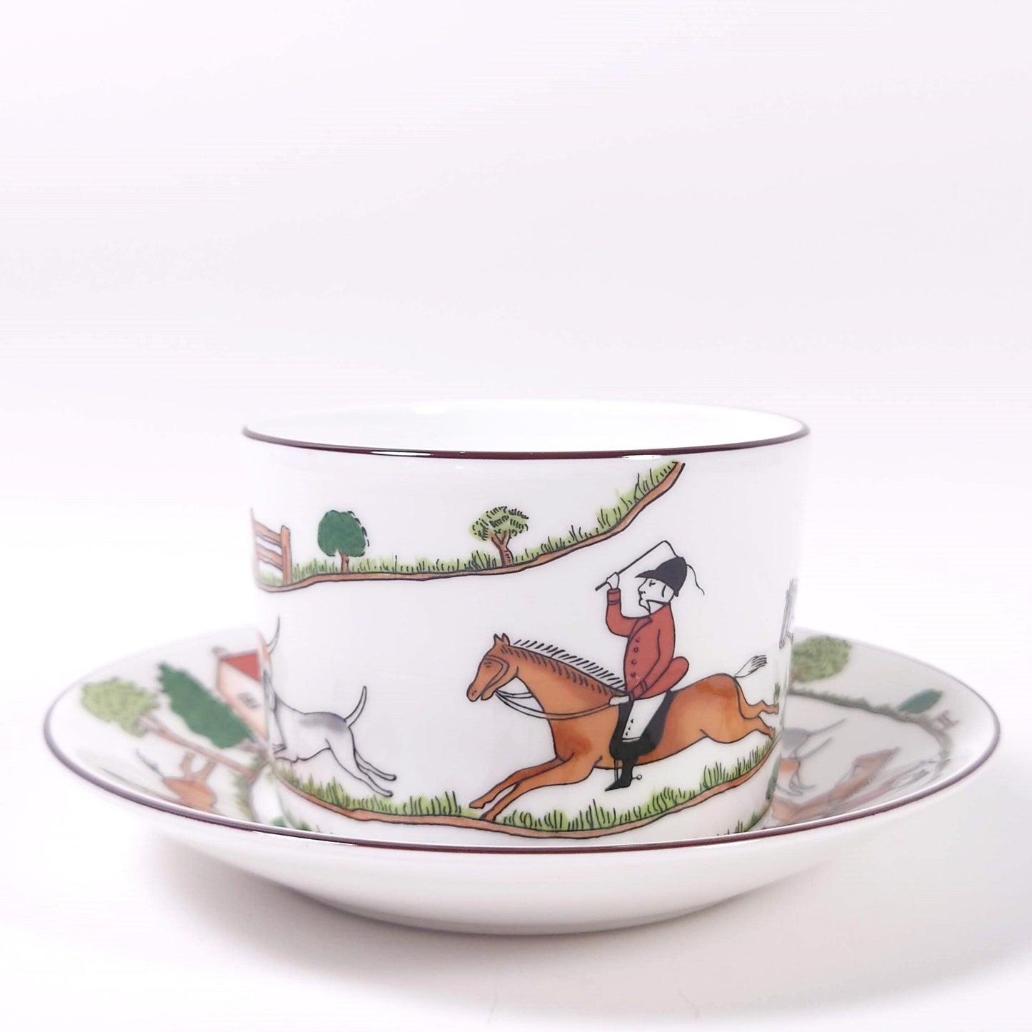 WEDGWOOD HUNTINGSCENE カップ＆ソーサー