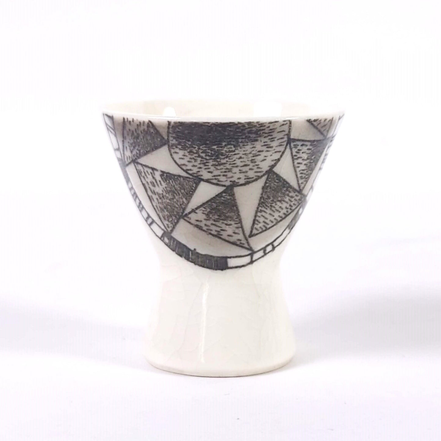 Kutani-ware Chizankiln Picasso-style vessel-set　of　sake　[Last1]